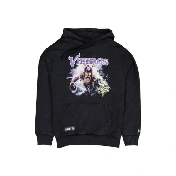 Caps* Minnesota Vikings Premium Black Hoodie - KTGCaps - Baseball caps for various teams, purchased online at a discount