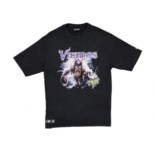 Caps* Minnesota Vikings Premium Black TShirt - KTGCaps - Baseball caps for various teams, purchased online at a discount