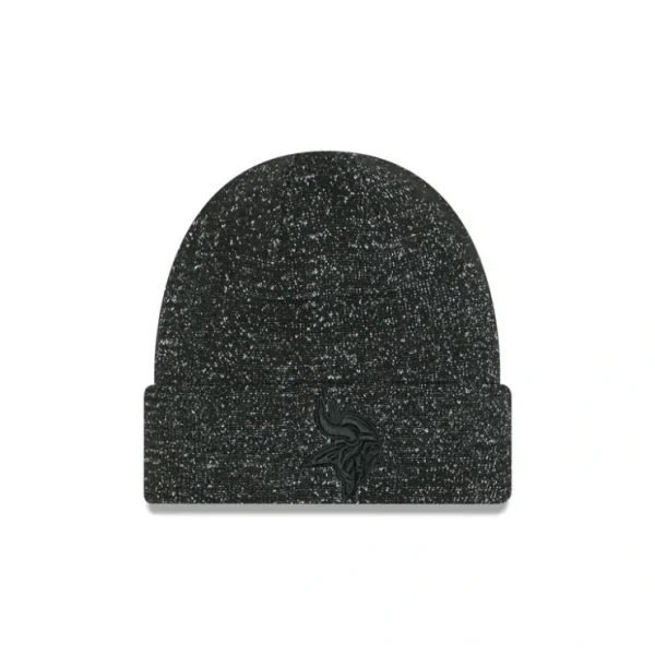 Caps* Minnesota Vikings Reflective Black Knit Beanie - KTGCaps - Baseball caps for various teams, purchased online at a discount