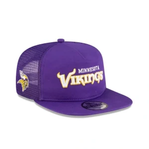 Caps* Minnesota Vikings Washed Script Golfer Snapback - KTGCaps - Baseball caps for various teams, purchased online at a discount