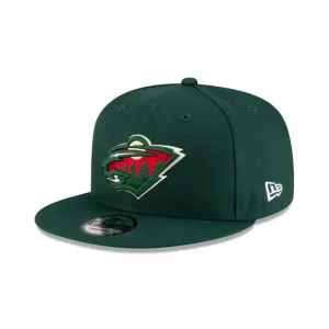 Caps* Minnesota Wild Green 9FIFTY Snapback Hat - KTGCaps - Baseball caps for various teams, purchased online at a discount