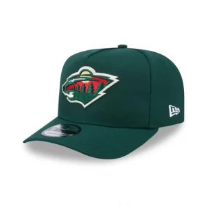 Caps* Minnesota Wild Team 9FIFTY AFrame Snapback Hat - KTGCaps - Baseball caps for various teams, purchased online at a discount