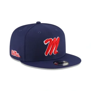 Caps* Mississippi Rebels 9FIFTY Snapback Hat - KTGCaps - Baseball caps for various teams, purchased online at a discount