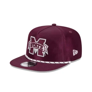 Outlet Mississippi State Bulldogs Team Rope Golfer Hat - KTGCaps - Baseball caps for various teams, purchased online at a discount