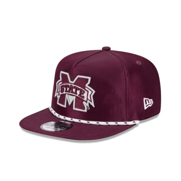 Outlet Mississippi State Bulldogs Team Rope Golfer Hat - KTGCaps - Baseball caps for various teams, purchased online at a discount