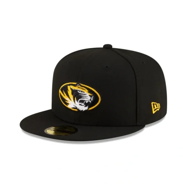 Caps* Missouri Tigers 59FIFTY Fitted Hat - KTGCaps - Baseball caps for various teams, purchased online at a discount
