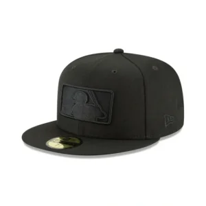 Caps* MLB Batterman Logo Blackout Basic 59FIFTY Fitted Hat - KTGCaps - Baseball caps for various teams, purchased online at a discount