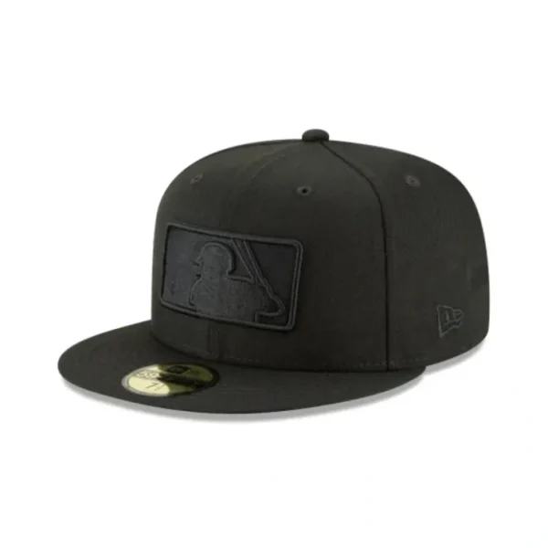 Caps* MLB Batterman Logo Blackout Basic 59FIFTY Fitted Hat - KTGCaps - Baseball caps for various teams, purchased online at a discount