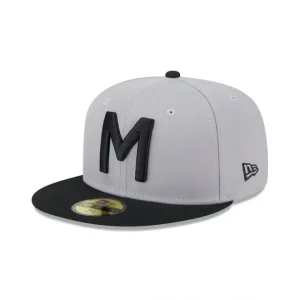 Caps* Montgomery Gray Sox Rickwood Classic 59FIFTY Fitted Hat - KTGCaps - Baseball caps for various teams, purchased online at a discount