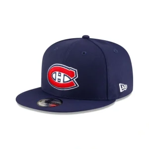 Caps* Montreal Canadiens Navy 9FIFTY Snapback Hat - KTGCaps - Baseball caps for various teams, purchased online at a discount