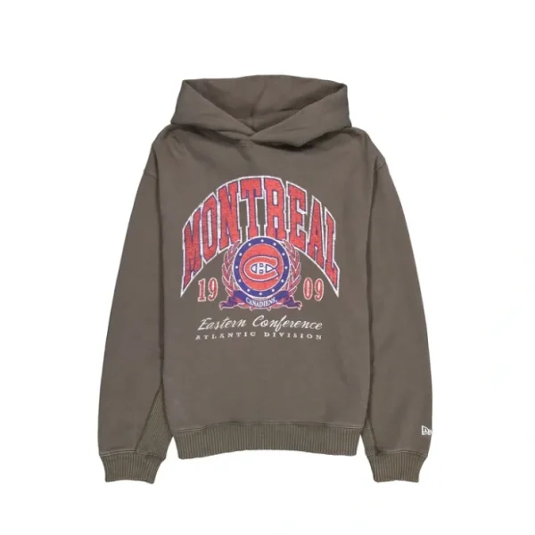 Caps* Montreal Canadiens Oversized Essentials Hoodie - KTGCaps - Baseball caps for various teams, purchased online at a discount