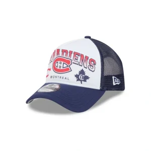 Caps* Montreal Canadiens Sport Classics 9FORTY AFrame Trucker Hat - KTGCaps - Baseball caps for various teams, purchased online at a discount