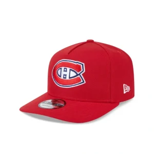 Caps* Montreal Canadiens Team 9FIFTY AFrame Snapback Hat - KTGCaps - Baseball caps for various teams, purchased online at a discount