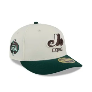 Caps* Montreal Expos Mahogany Dust Low Profile 59FIFTY Fitted Hat - KTGCaps - Baseball caps for various teams, purchased online at a discount