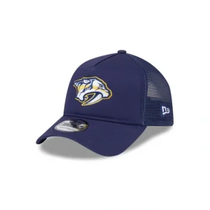 Caps* Nashville Predators 9FORTY AFrame Trucker Hat - KTGCaps - Baseball caps for various teams, purchased online at a discount