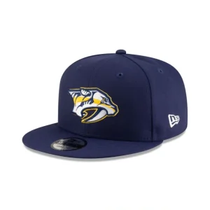 Caps* Nashville Predators Navy 9FIFTY Snapback Hat - KTGCaps - Baseball caps for various teams, purchased online at a discount