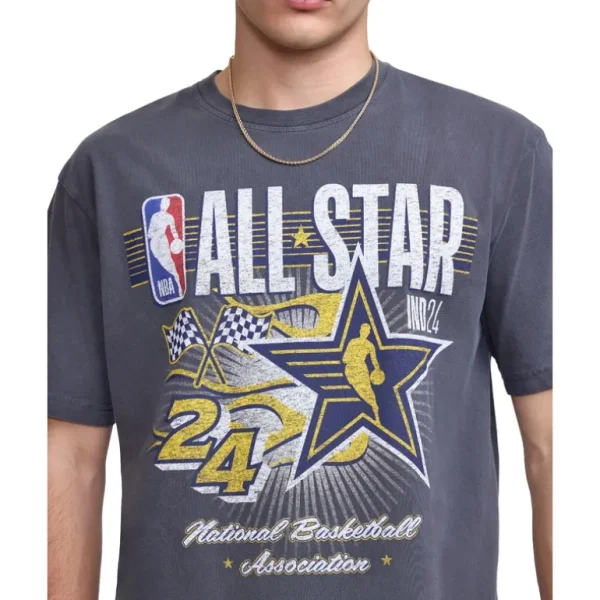 New 2024 NBA AllStar Game Black TShirt - KTGCaps - Baseball caps for various teams, purchased online at a discount