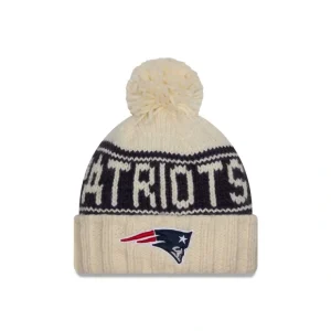 Caps* New England Patriots 2024 Cold Weather Chrome Pom Knit Hat - KTGCaps - Baseball caps for various teams, purchased online at a discount