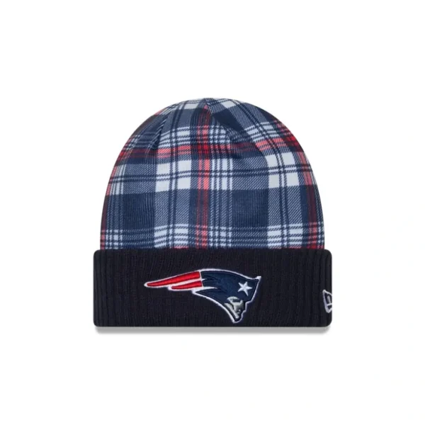 Caps* New England Patriots 2024 Cold Weather Statement Knit Beanie - KTGCaps - Baseball caps for various teams, purchased online at a discount