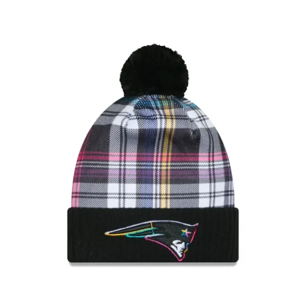 Caps* New England Patriots 2024 Crucial Catch Sport Pom Knit Hat - KTGCaps - Baseball caps for various teams, purchased online at a discount