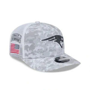 Caps* New England Patriots 2024 Salute to Service 9SEVENTY Trucker Hat - KTGCaps - Baseball caps for various teams, purchased online at a discount