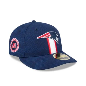 Shop New England Patriots 2024 Sideline Low Profile 59FIFTY Fitted Hat - KTGCaps - Baseball caps for various teams, purchased online at a discount