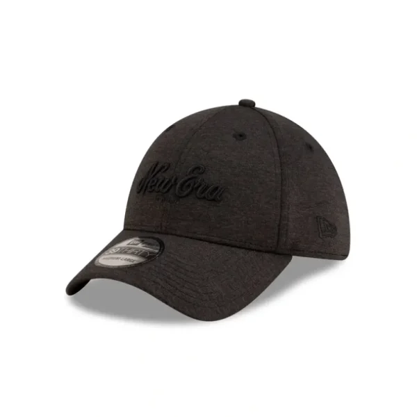 Shop New Era Golf Script Black 39THIRTY Stretch Fit Hat - KTGCaps - Baseball caps for various teams, purchased online at a discount