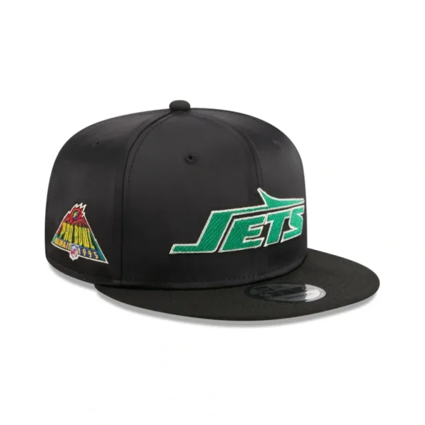 Hot New York Jets Satin 9FIFTY Snapback Hat - KTGCaps - Baseball caps for various teams, purchased online at a discount