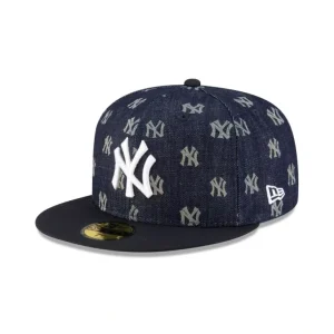 Sale New York Yankees Laser Burn Out 59FIFTY Fitted Hat - KTGCaps - Baseball caps for various teams, purchased online at a discount