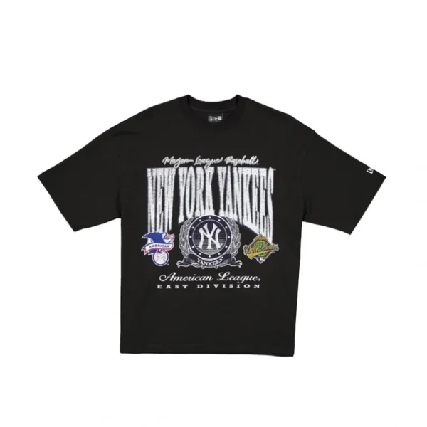 New New York Yankees Oversized Essentials TShirt - KTGCaps - Baseball caps for various teams, purchased online at a discount