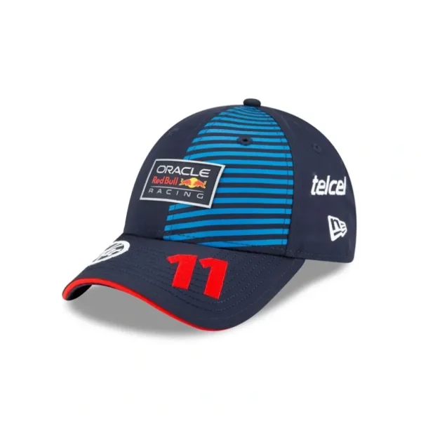 Cheap 2024 Oracle Red Bull Racing Sergio Perez 9FORTY Snapback Hat - KTGCaps - Baseball caps for various teams, purchased online at a discount