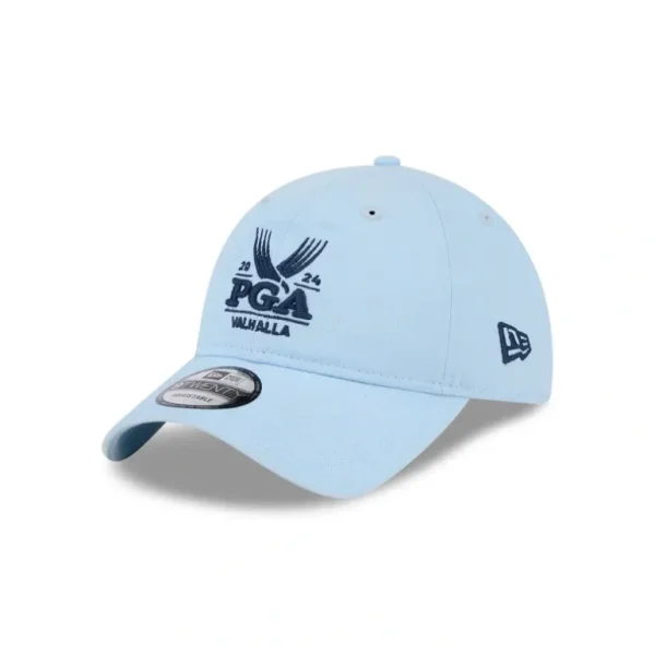 Flash Sale 2024 PGA Championship Valhalla Light Blue 9TWENTY Adjustable Hat - KTGCaps - Baseball caps for various teams, purchased online at a discount