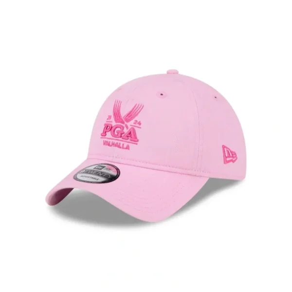 Discount 2024 PGA Championship Valhalla Pink 9TWENTY Adjustable Hat - KTGCaps - Baseball caps for various teams, purchased online at a discount