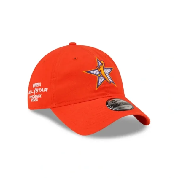 Store 2024 WNBA AllStar Game Orange 9TWENTY Adjustable Hat - KTGCaps - Baseball caps for various teams, purchased online at a discount