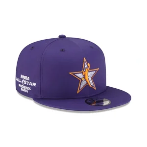Outlet 2024 WNBA AllStar Game Purple 9FIFTY Snapback Hat - KTGCaps - Baseball caps for various teams, purchased online at a discount