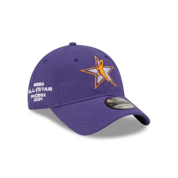 Cheap 2024 WNBA AllStar Game Purple 9TWENTY Adjustable Hat - KTGCaps - Baseball caps for various teams, purchased online at a discount