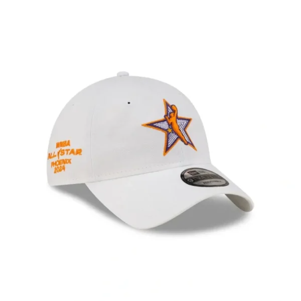 Online 2024 WNBA AllStar Game White 9TWENTY Adjustable Hat - KTGCaps - Baseball caps for various teams, purchased online at a discount
