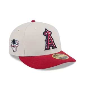 Caps* Los Angeles Angels Independence Day 2024 Low Profile 59FIFTY Fitted Ha - KTGCaps - Baseball caps for various teams, purchased online at a discount