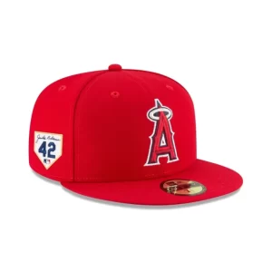 Caps* Los Angeles Angels Jackie Robinson Day 2024 59FIFTY Fitted Hat - KTGCaps - Baseball caps for various teams, purchased online at a discount