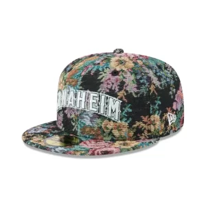 Caps* Los Angeles Angels Jacquard Pattern 59FIFTY Fitted Hat - KTGCaps - Baseball caps for various teams, purchased online at a discount