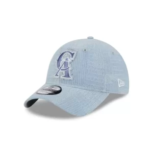 Caps* Los Angeles Angels Patch Denim 9TWENTY Adjustable Hat - KTGCaps - Baseball caps for various teams, purchased online at a discount