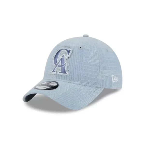 Caps* Los Angeles Angels Patch Denim 9TWENTY Adjustable Hat - KTGCaps - Baseball caps for various teams, purchased online at a discount