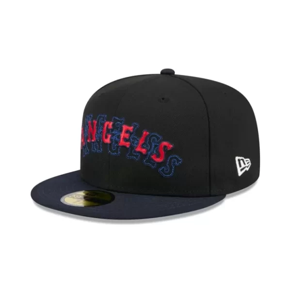 Caps* Los Angeles Angels Shadow Stitch 59FIFTY Fitted Hat - KTGCaps - Baseball caps for various teams, purchased online at a discount