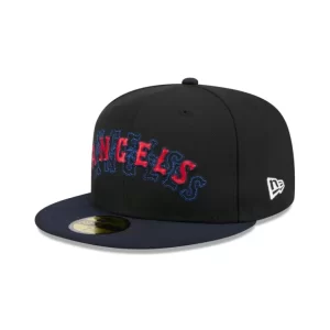 Caps* Los Angeles Angels Shadow Stitch 59FIFTY Fitted Hat - KTGCaps - Baseball caps for various teams, purchased online at a discount