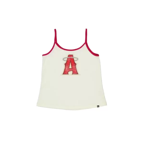 Caps* Los Angeles Angels Throwback Womens Tank Top - KTGCaps - Baseball caps for various teams, purchased online at a discount