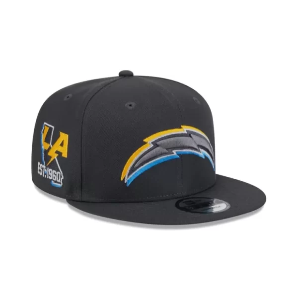 Caps* Los Angeles Chargers 2024 Draft 9FIFTY Snapback Hat - KTGCaps - Baseball caps for various teams, purchased online at a discount