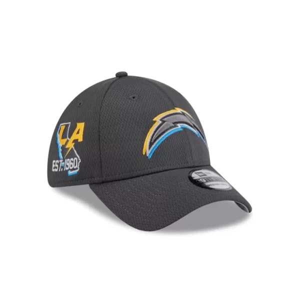 Caps* Los Angeles Chargers 2024 Draft 39THIRTY Stretch Fit Hat - KTGCaps - Baseball caps for various teams, purchased online at a discount
