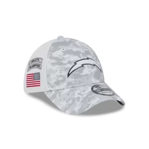 Caps* Los Angeles Chargers 2024 Salute to Service 39THIRTY Stretch Fit Hat - KTGCaps - Baseball caps for various teams, purchased online at a discount