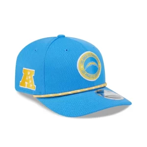 Caps* Los Angeles Chargers 2024 Sideline 9SEVENTY StretchSnap Hat - KTGCaps - Baseball caps for various teams, purchased online at a discount