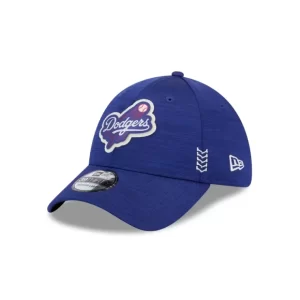 Caps* Los Angeles Dodgers 2024 Clubhouse 39THIRTY Stretch Fit Hat - KTGCaps - Baseball caps for various teams, purchased online at a discount
